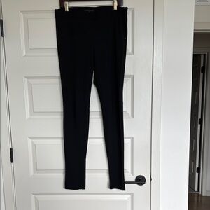 Theory Jet Black Skinny Trousers